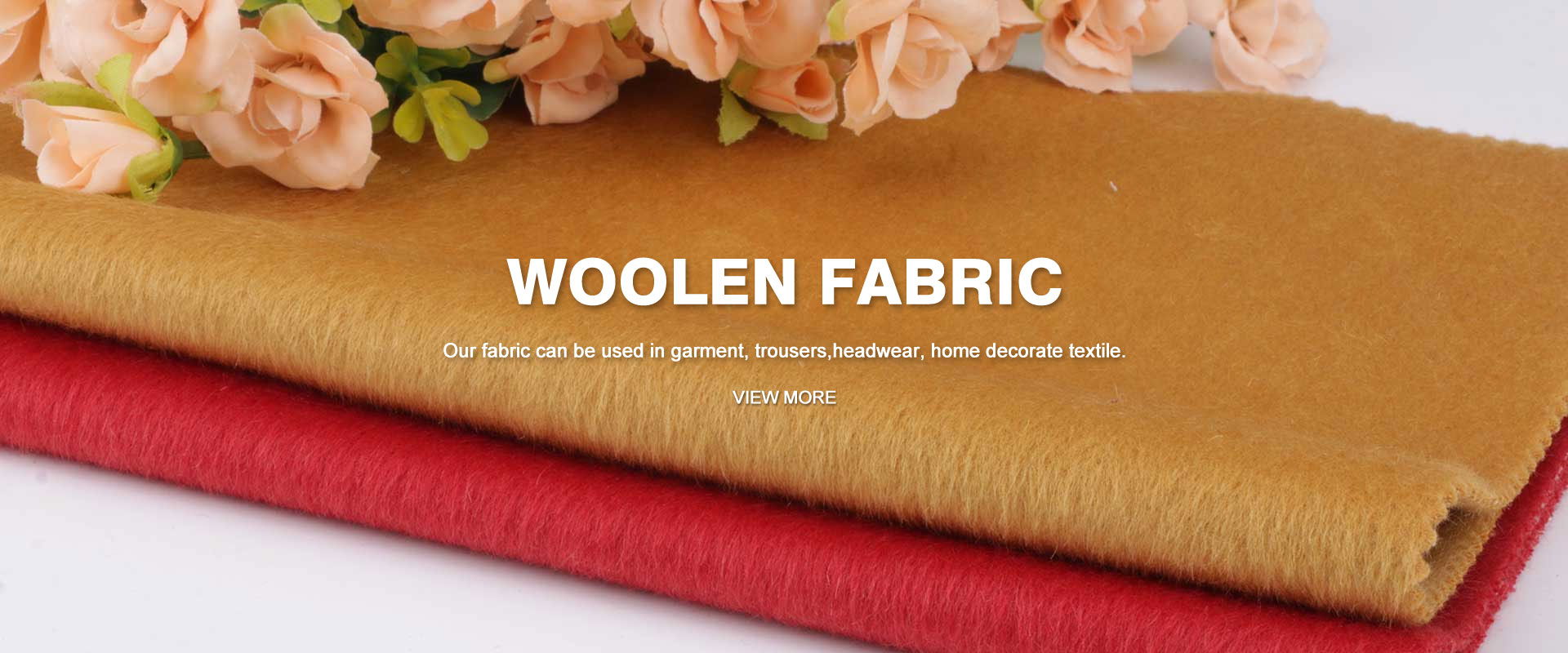 Lupum Hanger Bene Polyester Gravis-pondus Woolen Fabric